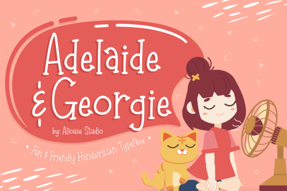 Adelaide & Georgie: A Charming Display Typeface