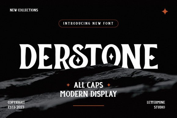 Discover Derstone: A Font of Timeless Elegance