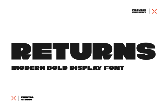 Discover the Bold Power of Returns Display Font