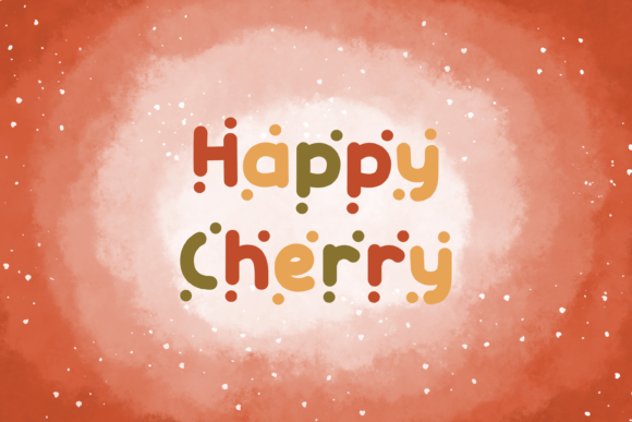 Happy Cherry: The Cheerful Display Font for Playful Designs