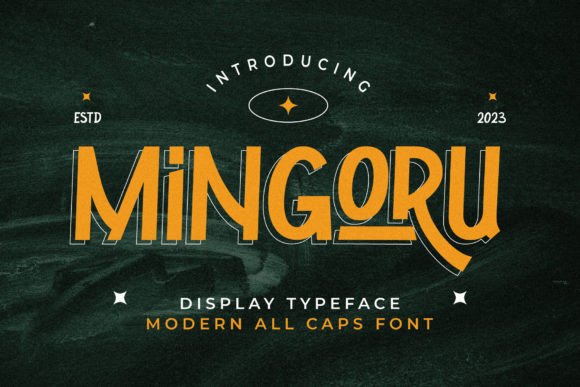 Mingoru: The Playful Sans Serif Display Font