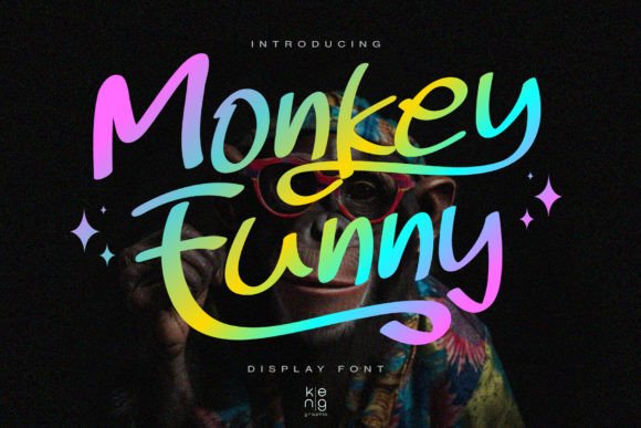 Monkey Funny: A Playful Font for Bold, Creative Projects