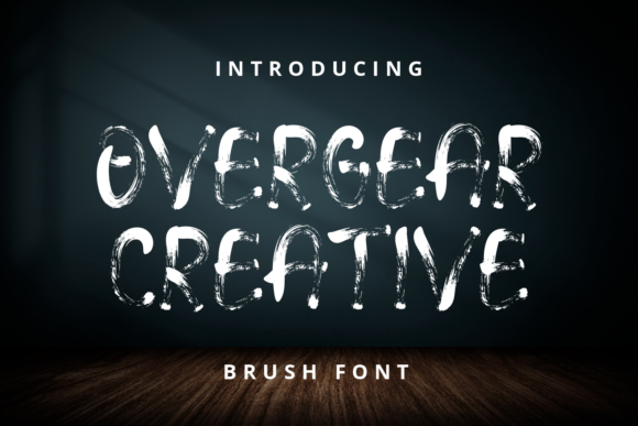 Overgear Creative: A Typeface for Bold and Playful Designs