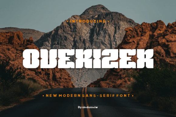 Overizer: A Bold Sans-Serif for Modern Design