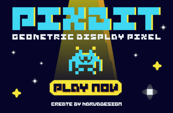 Pixbit: A Pixel Font for Modern Design