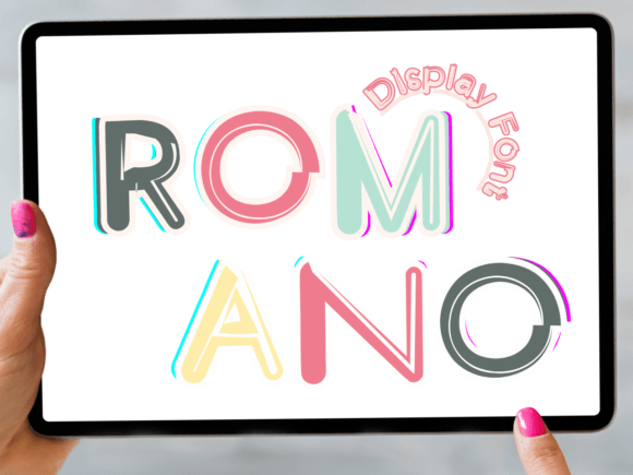 Romano: A Playful Serif for Creative Impact
