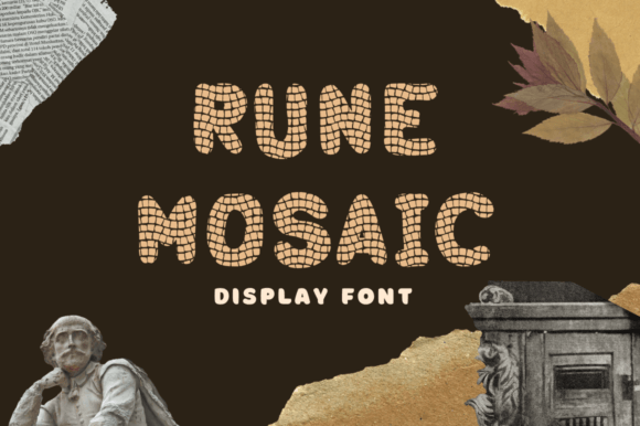 Rune Mosaic: A Display Font with Artistic Flair
