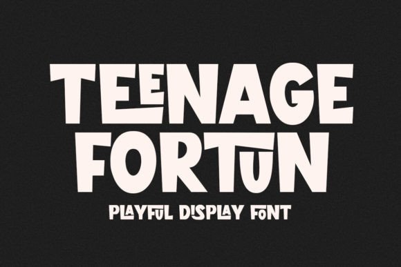 Teenage Fortun: Bold & Modern Display Font