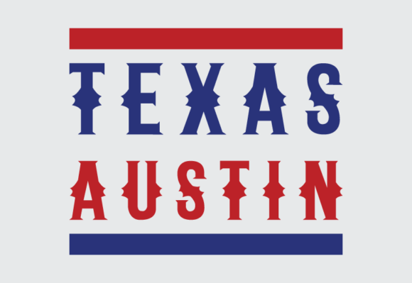 Texas Austin: A Retro Display Font for Modern Design