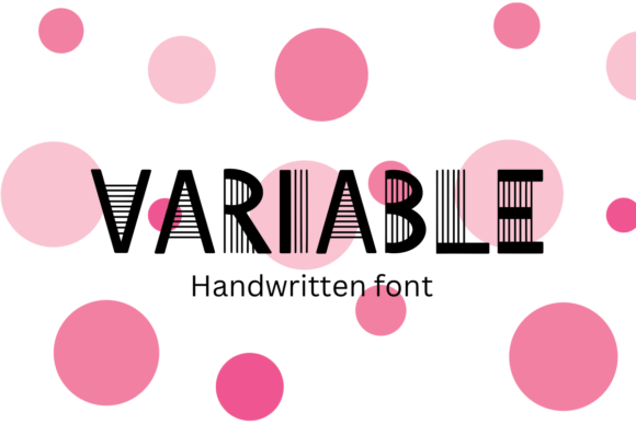 Variable: A Modern Display Font for Bold, Fresh Designs